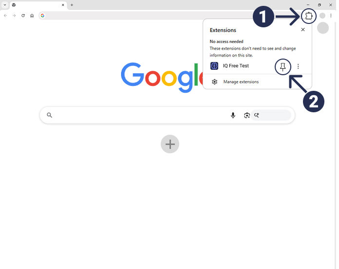Pin IQ Free Test extension